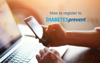 how to register app diabetes prevent