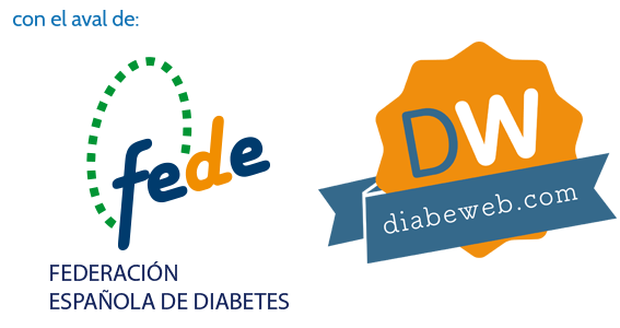 Aval de Federación Española de Diabetes. Buscador DiabeWeb