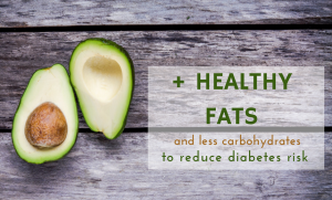 + healthy fats reduce risk diabetes