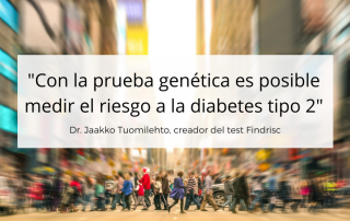 prueba genética medir riesgo diabetes tipo 2