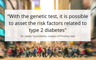 Jaakko Tuomilehto: the key role of genetics in prevention of type 2 diabetes