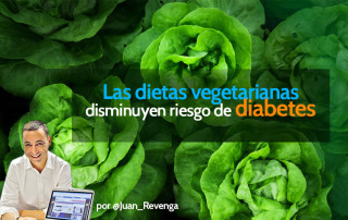 La dieta vegetariana disminuye el riesgo de diabetes