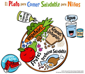 comida saludable niños